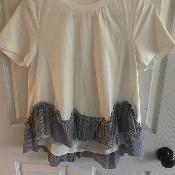 Tops - Ruffle hem t-shirt